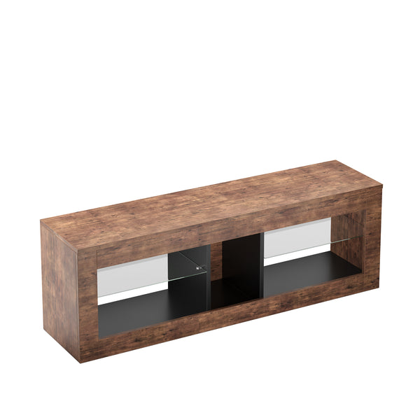 TV Möbel Vintage BONITA LED 140 x 35 x 47 cm