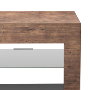 TV Möbel Vintage BONITA LED 140 x 35 x 47 cm