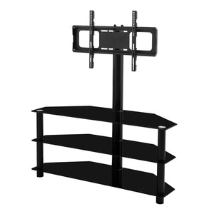 TV Möbel mit Monitorständer 32-70” schwarz