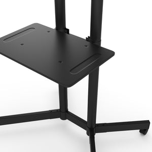 TV-Ständer mobil mit Rollen 32-70"" schwarz