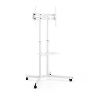 TV-Ständer mobil mit Rollen 32-70'' weiss