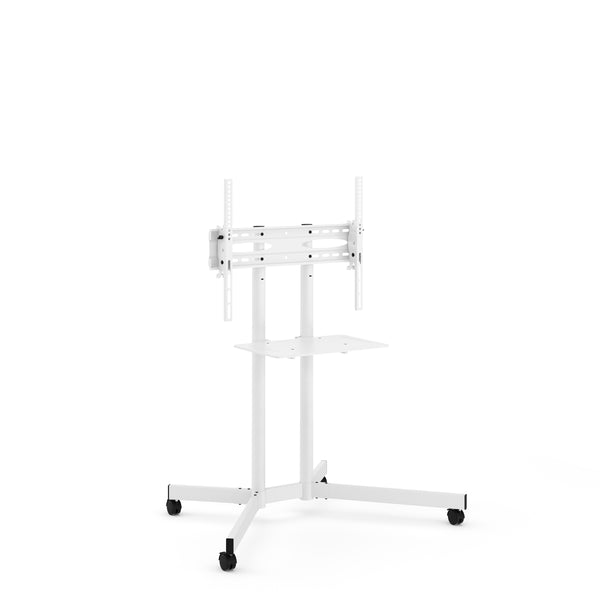 TV-Ständer mobil mit Rollen 32-70'' weiss