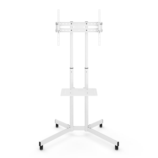 TV-Ständer mobil mit Rollen 32-70'' weiss
