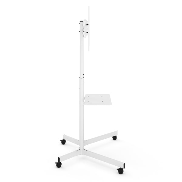 TV-Ständer mobil mit Rollen 32-70'' weiss