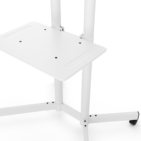 TV-Ständer mobil mit Rollen 32-70'' weiss