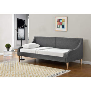 Tagesbett Sofa 90x200 cm Dunkelgrau