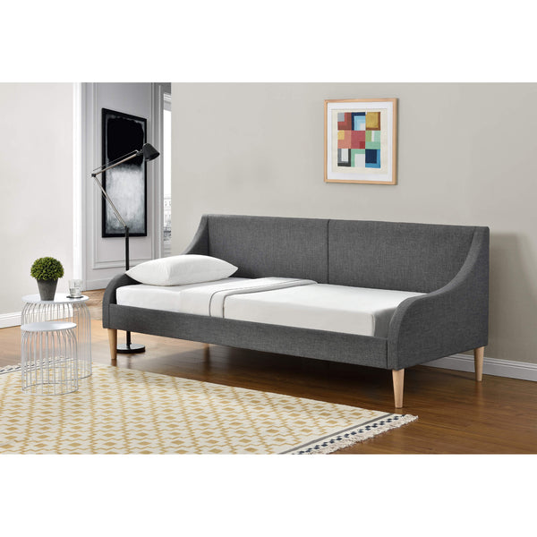 Tagesbett Sofa 90x200 cm Dunkelgrau