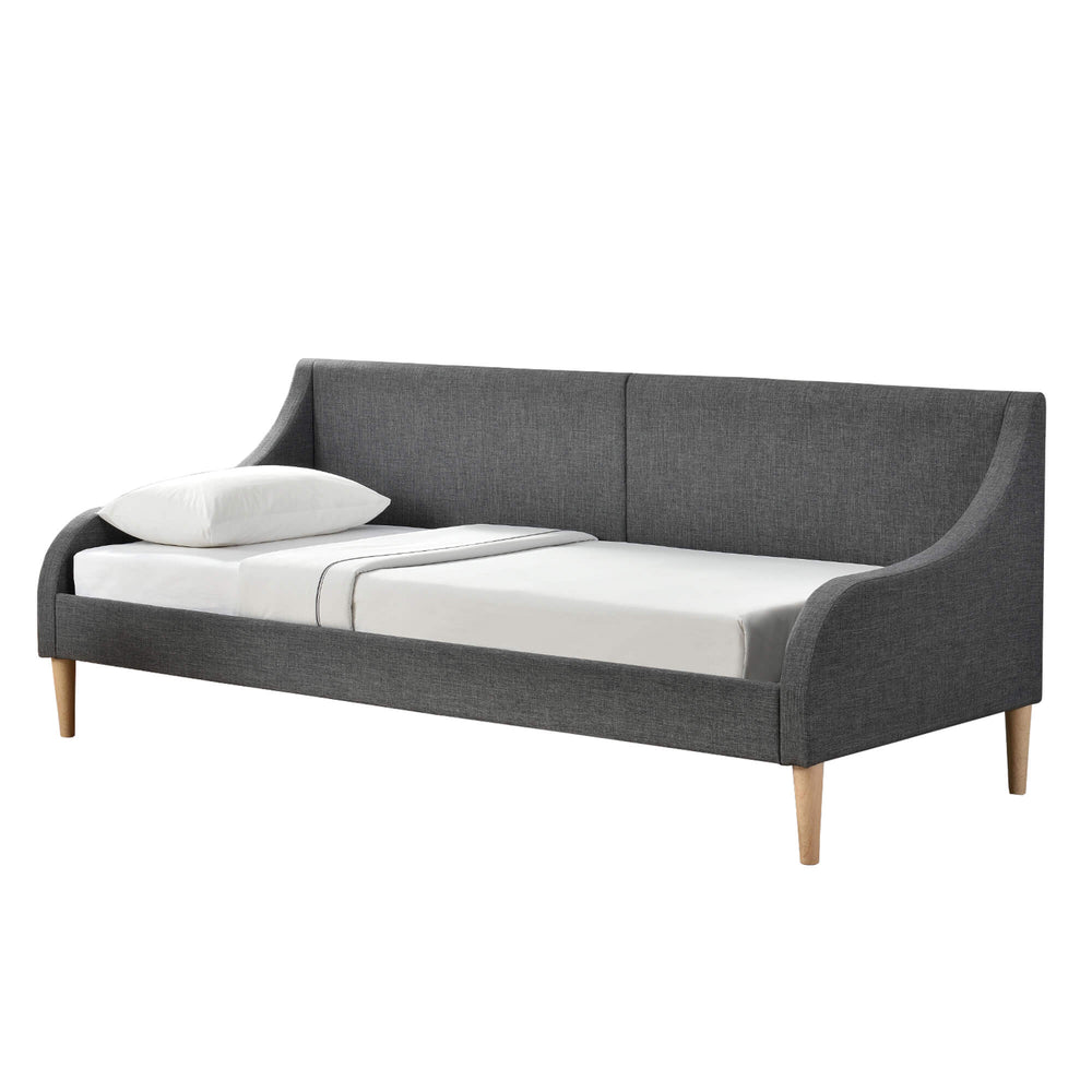 Daybed sofa 90x200 cm dark grey