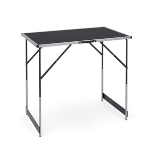 Campingtische höhenverstellbar schwarz 3er Set