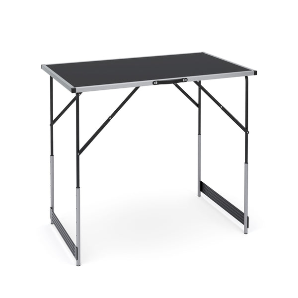 Campingtische höhenverstellbar schwarz 3er Set