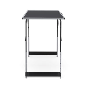 Campingtische höhenverstellbar schwarz 3er Set