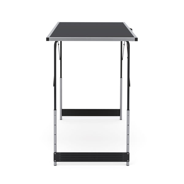 Campingtische höhenverstellbar schwarz 3er Set