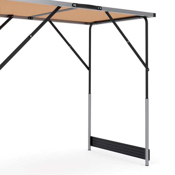 Campingtische höhenverstellbar schwarz 3er Set