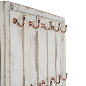 Tassenhalter Marano, Shabby-Chic 50x45x5cm ~ weiss