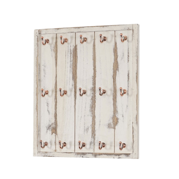 Tassenhalter Marano, Shabby-Chic 50x45x5cm ~ weiss