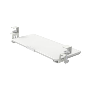 Tastaturablage ausziehbar 65 x 30 cm weiss