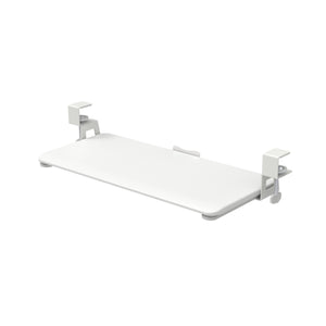 Tastaturablage ausziehbar 65 x 30 cm weiss