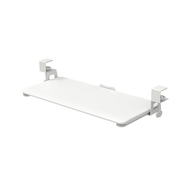 Tastaturablage ausziehbar 65 x 30 cm weiss