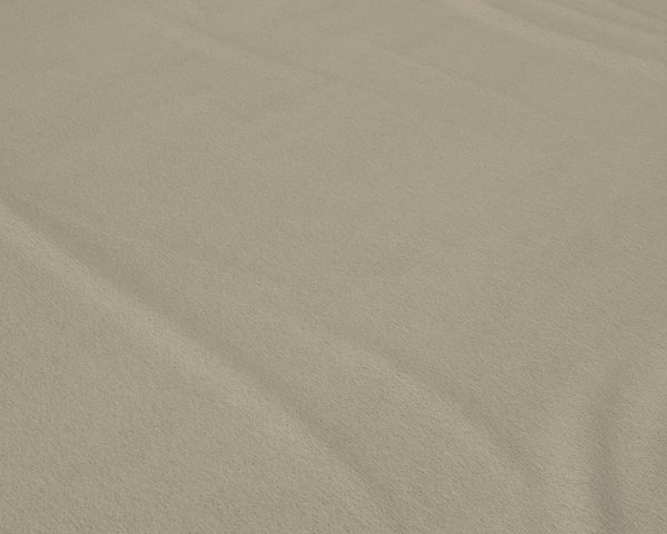 Flanel Basic Spannbettlaken Taupe 180 x 200 cm