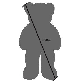 Teddybär XXXL 200 cm beige