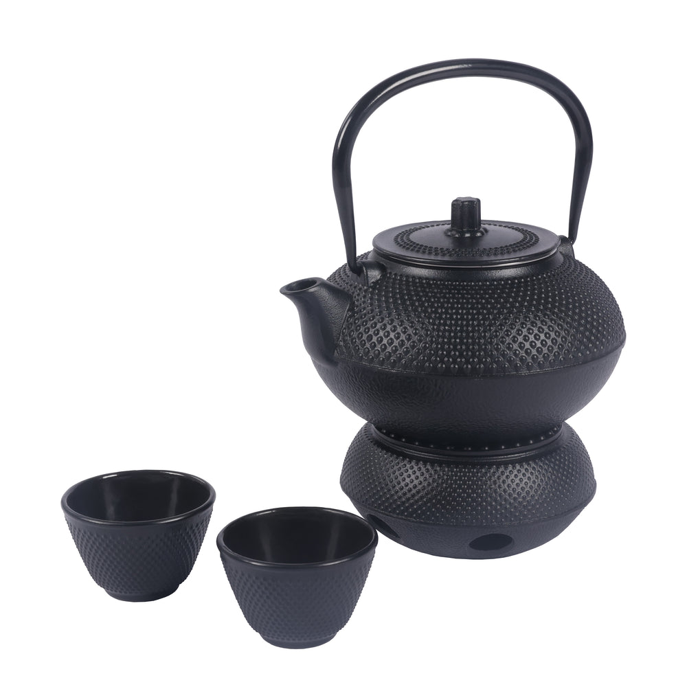 Teiera in ghisa da 1,4 l, set da 5 pezzi