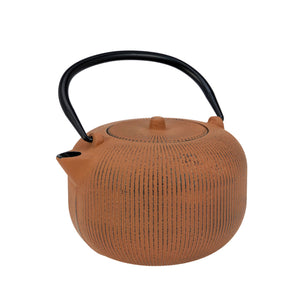 Teekanne Gusseisen 1L braun