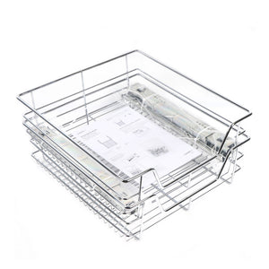 Teleskopschublade Schrank-Organizer 50 cm 2er Set