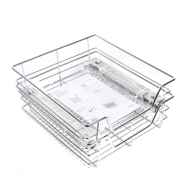Teleskopschublade Schrank-Organizer 50 cm 2er Set