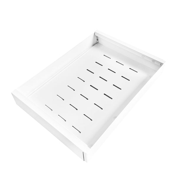Teleskopschublade verstellbar 32 - 50 cm weiss