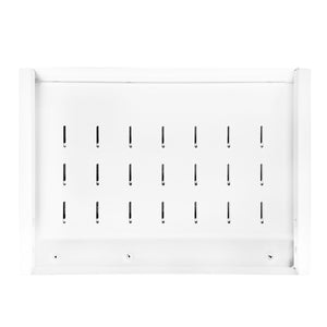 Teleskopschublade verstellbar 32 - 50 cm weiss