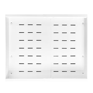 Teleskopschublade verstellbar 32 - 50 cm weiss