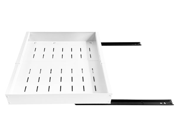 Teleskopschublade verstellbar 32 - 50 cm weiss