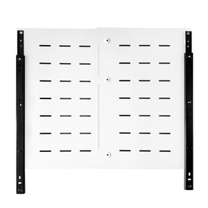 Teleskopschublade verstellbar 32 - 50 cm weiss