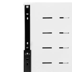 Teleskopschublade verstellbar 32 - 50 cm weiss
