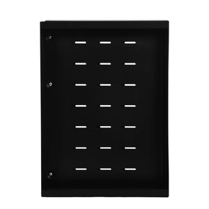Teleskopschublade verstellbar 42 - 68 cm schwarz