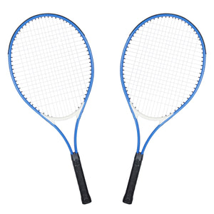 Tennisschläger 2er Set blau/schwarz