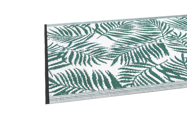 Outdoor Teppich TROPIC 150 x 90 cm grün/weiss