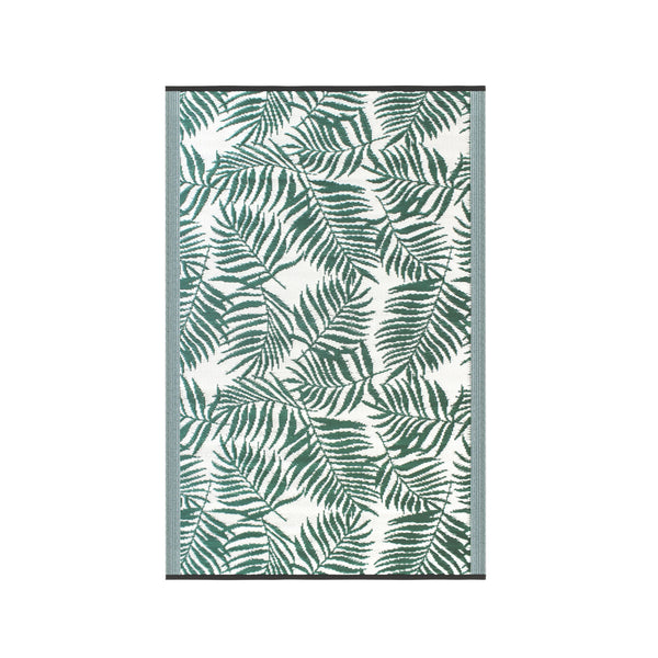 Tappeto da esterno TROPIC 180 x 120 cm verde/bianco