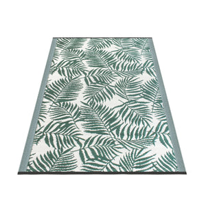 Outdoor Teppich TROPIC 240 x 150 cm grün/weiss
