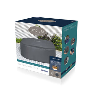 Thermoabdeckung für Lay-Z-Spa Whirlpool eckig 180 x 180 x 71 cm