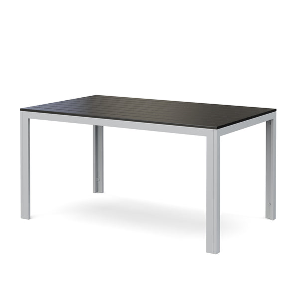 Tisch Polywood 150 x 90 cm anthrazit