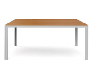 Tisch Polywood 180x90cm, braun