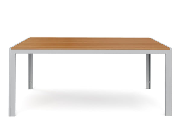 Tisch Polywood 180x90cm, braun