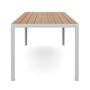 Tisch Polywood 180x90cm, braun