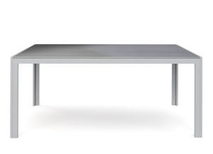 Tisch Polywood 180x90cm, grau