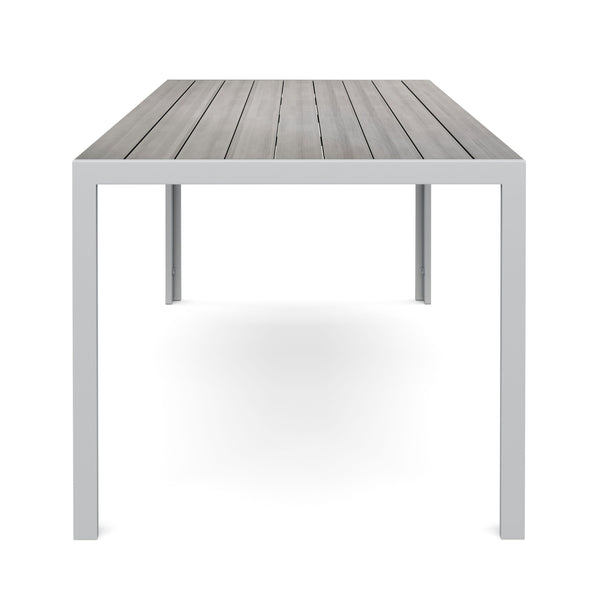 Tisch Polywood 180x90cm, grau