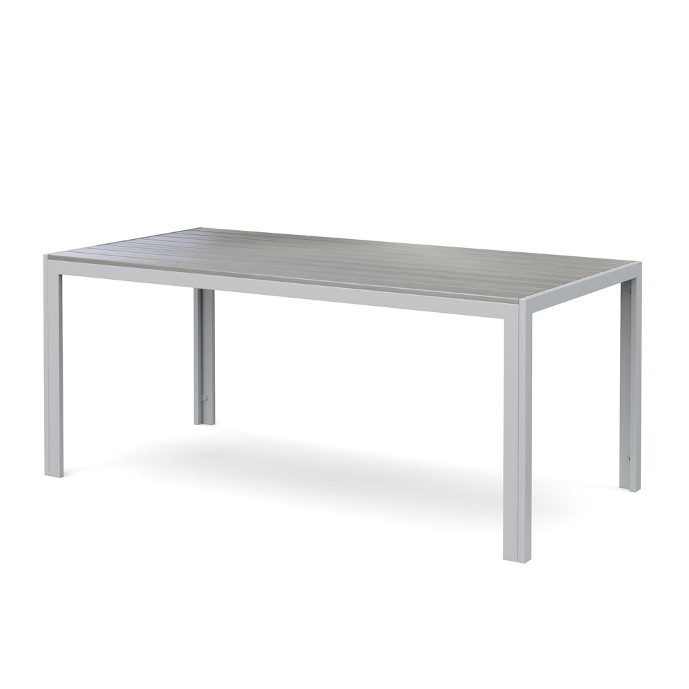 Polywood table 180x90cm, grey