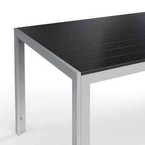 Tisch Polywood 180x90cm, anthrazit