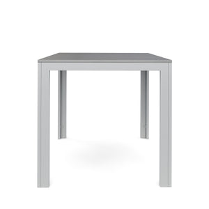 Tisch Polywood 80 x 80 cm grau