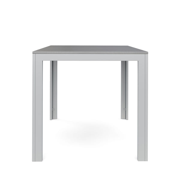 Tisch Polywood 80 x 80 cm grau